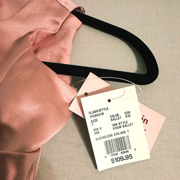 Ballet-Blush Fairytale Gown | David’s Bridal | Girls 7 (NWT) - Picture 5 of 5